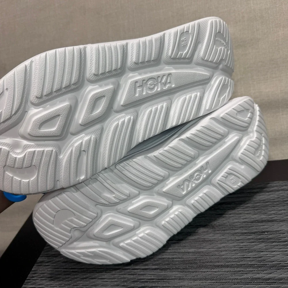 Hoka Ora Recovery Slide 3 - Mens Size 9 - White 1135061 WWH Comfort Sandals